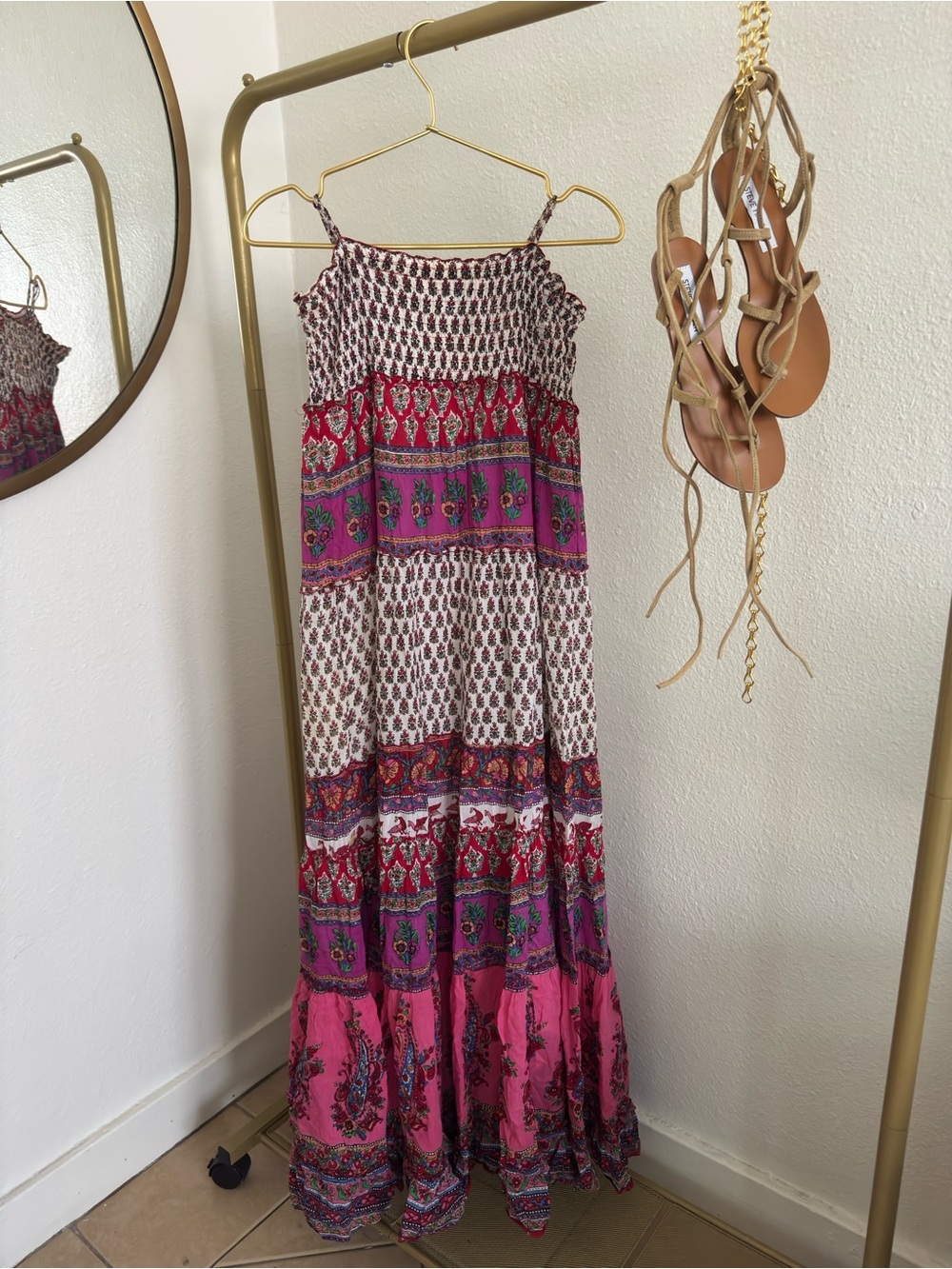 Vintage Caché Boho Maxi Dress